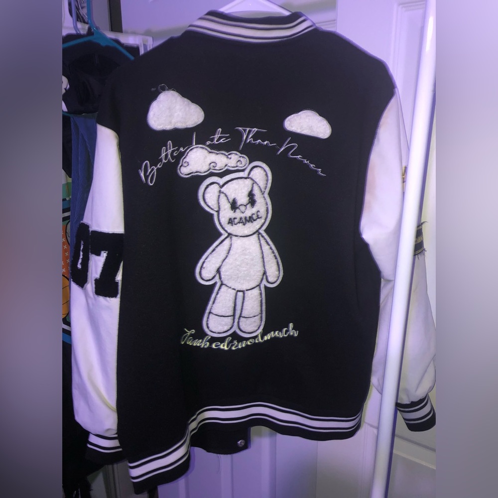 y2k varsity jacket